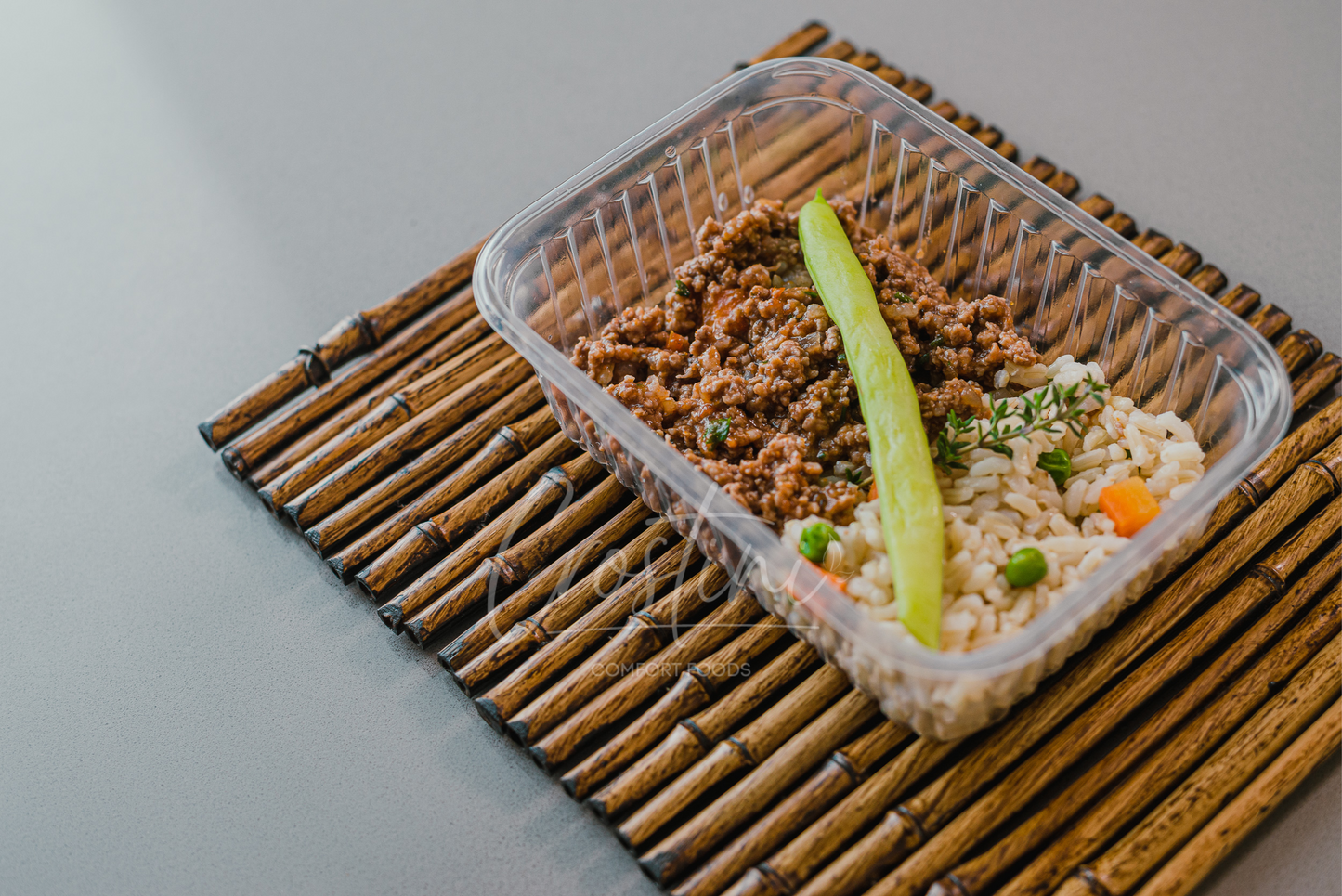 Carne moída com vagem